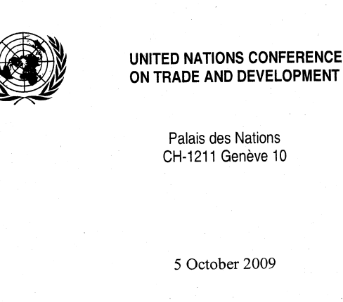UNCTAD 2009
