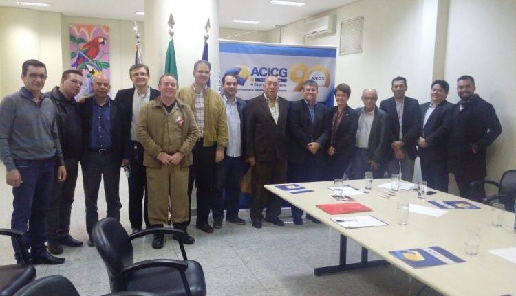 Reunião com a Diretoria da Associação Comercial e Industrial de Campo Grande