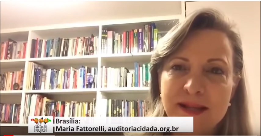 Programa Viva Roda tem participação de Maria Lucia Fattorelli