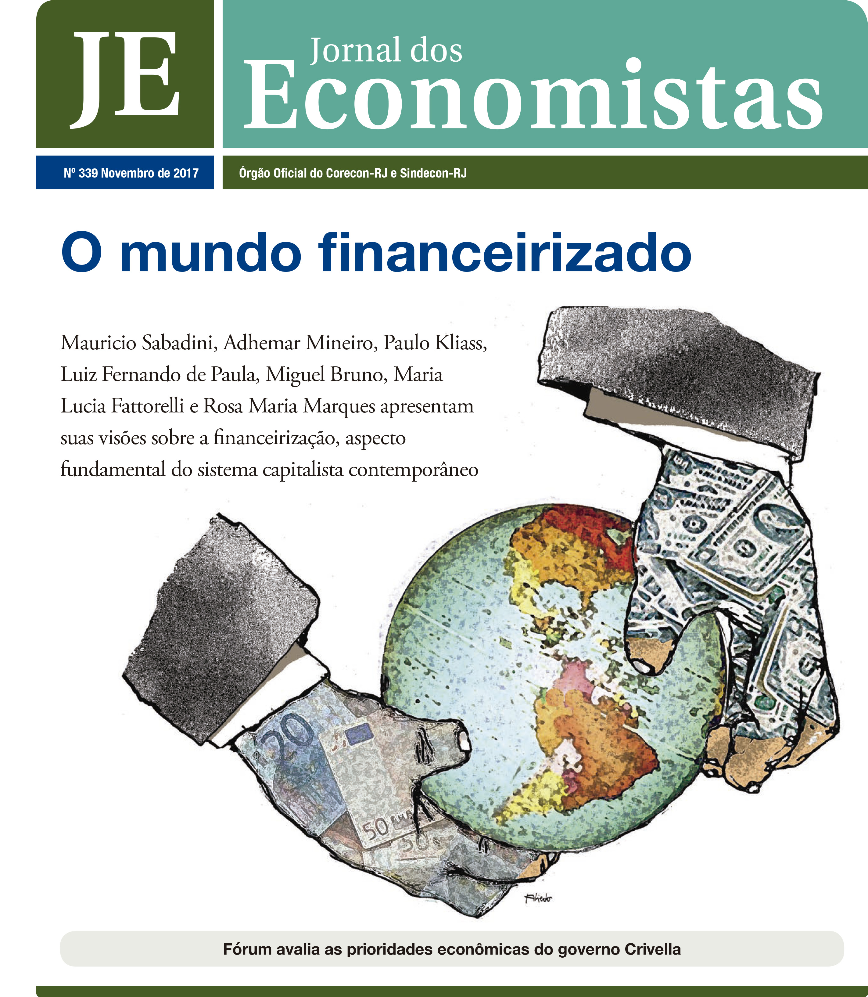Jornal dos economistas: “Financeirização, Sistema da Dívida e Securitização de Créditos”, Maria Lucia Fattorelli