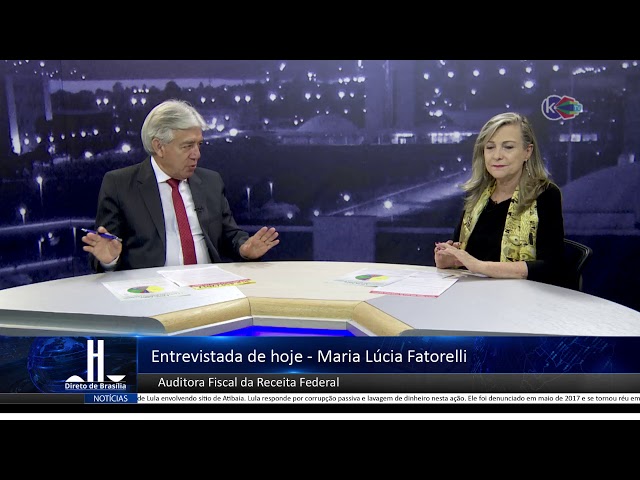 Direto de Brasília entrevista Maria Lucia Fattorelli parte 2