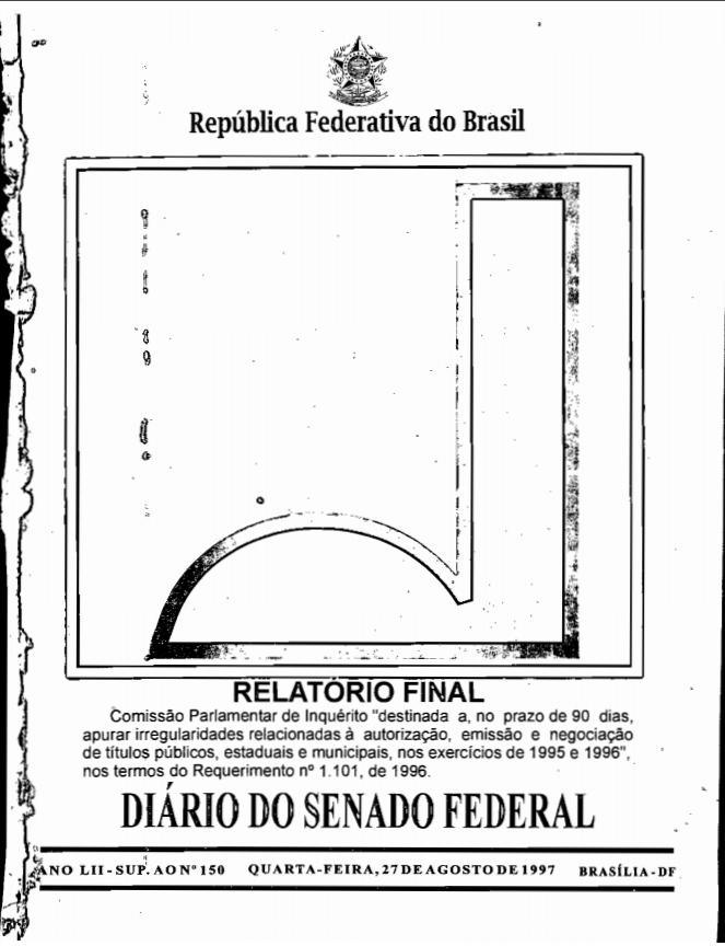 Relatório Final da CPI dos Títulos Públicos – Senado Federal