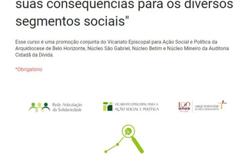Núcleo mineiro promove o curso “Dívida pública brasileira e suas consequências para os diversos segmentos sociais” Núcleo mineiro promove o curso “Dívida pública brasileira e suas consequências para os diversos segmentos sociais”