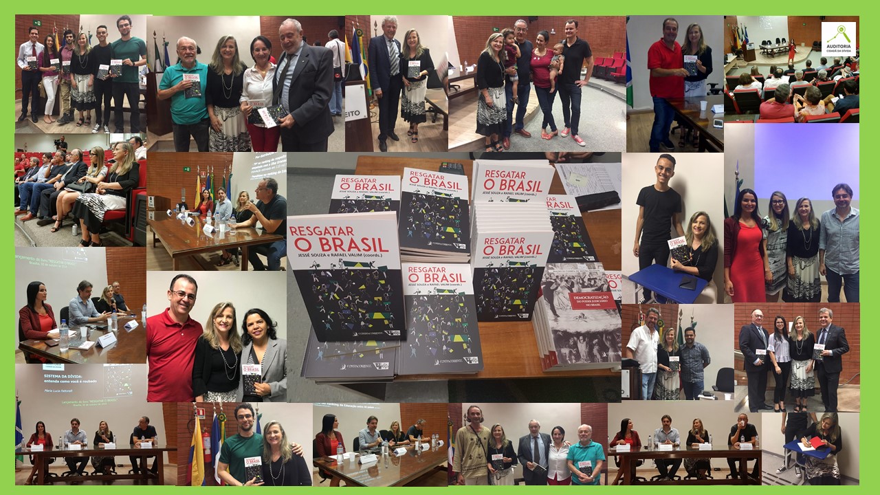 Em lançamento do livro “Resgatar o Brasil”, autores reforçam necessidade de construção de um roteiro para sair do caos político, social e econômico