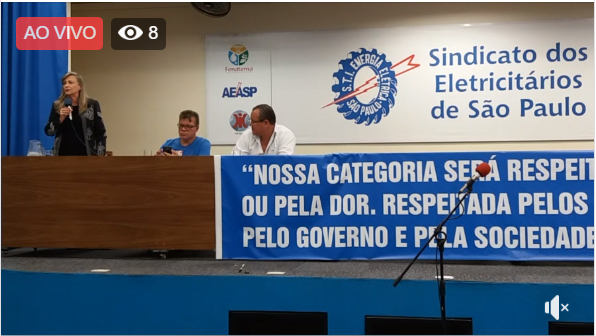 Palestra: “A reforma da previdência e o sistema da dívida”, M.L Fattorelli – São Paulo 2019