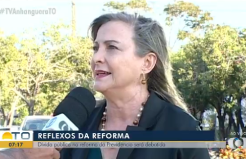 Maria Lucia Fattorelli para o Bom Dia Tocantins: “O problema das contas públicas está na política monetária do Banco Central” Maria Lucia Fattorelli para o Bom Dia Tocantins: “O problema das contas públicas está na política monetária do Banco Central”