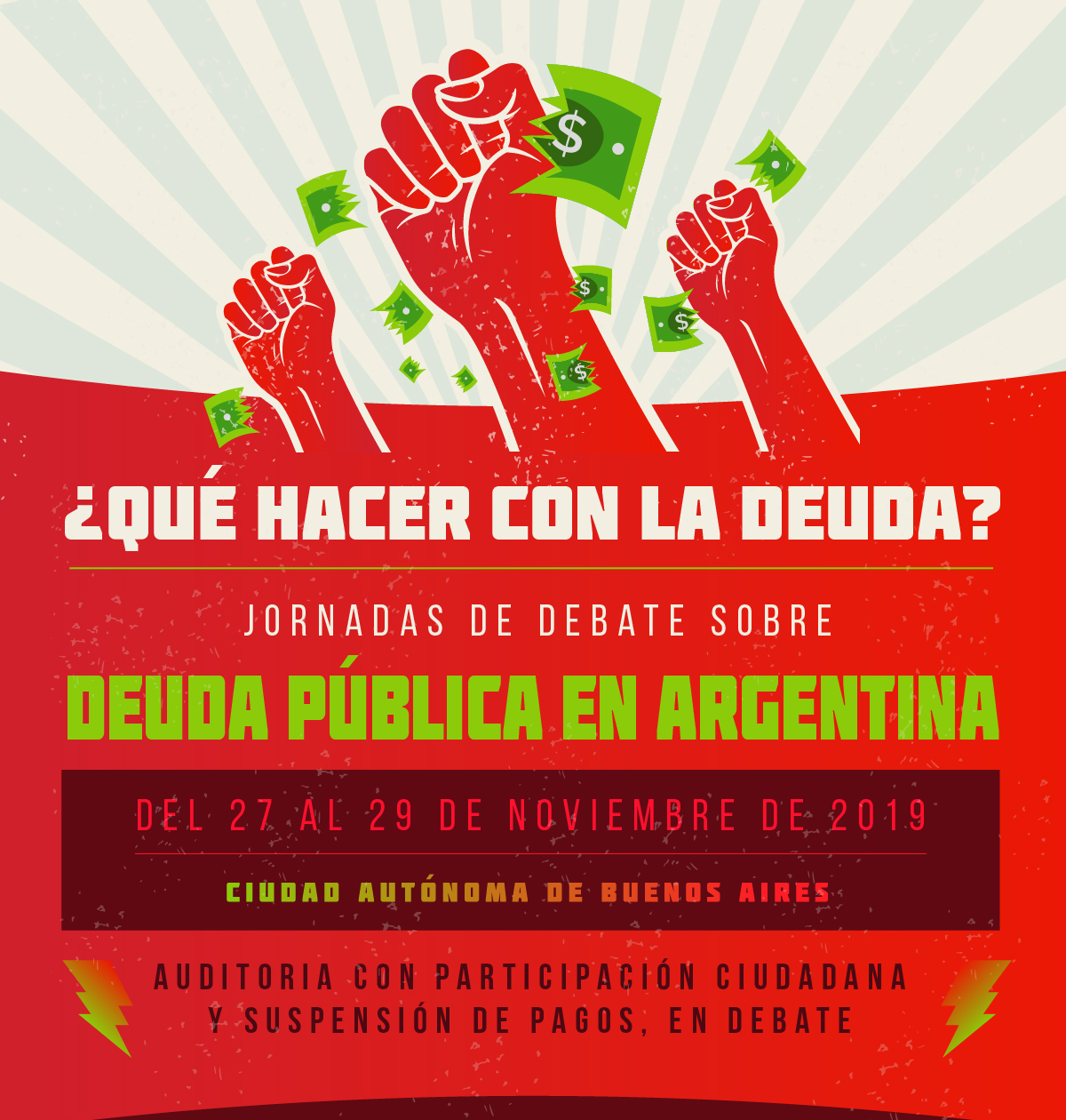 Debates na Argentina discutem propostas de auditoria cidadã da dívida
