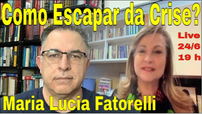 LIVE: Maria Lucia Fatorelli. Dívida do Brasil e Guedes. Como superar