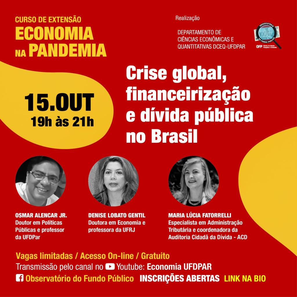 Crise global, Financeirização e dívida pública no Brasil – Economia UFDPar