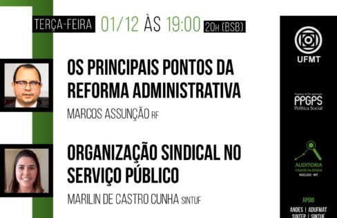 Núcleo de Auditoria Cidadã de Mato Grosso e Programa de Pós-Graduação em Política Social da UFMT promovem IV Seminário Estadual da Dívida Pública Núcleo de Auditoria Cidadã de Mato Grosso e Programa de Pós-Graduação em Política Social da UFMT promovem IV Seminário Estadual da Dívida Pública