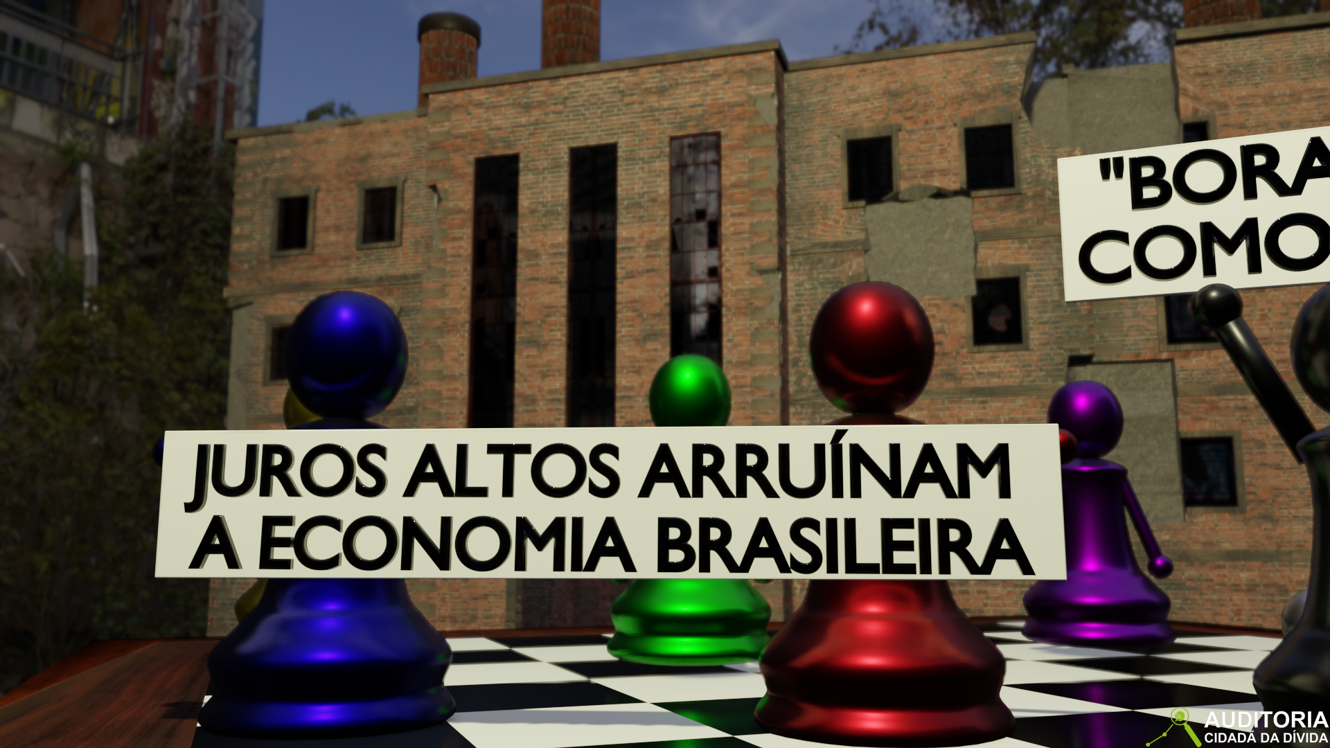 JUROS ALTOS AMARRAM O BRASIL – Vídeo 19 #EHORAdeVIRARoJOGO