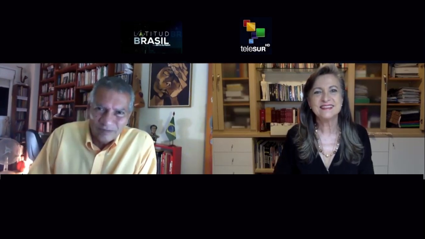 Latitud Brasil (Telesur) – Entrevista com Maria Lucia Fattorelli