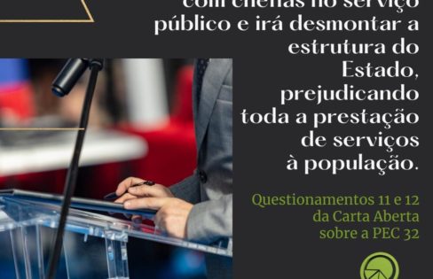 Questionamentos Sobre a Reforma Administrativa (PEC 32/2020) – Questões 11 a 14