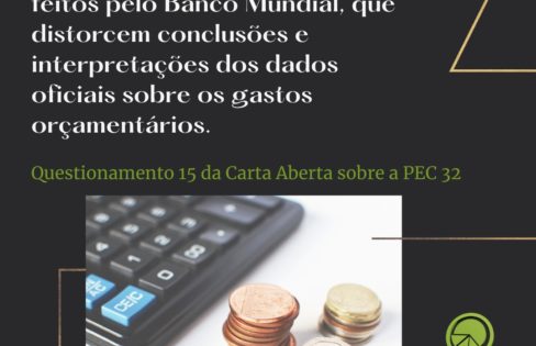 Questionamentos sobre a Reforma Administrativa (PEC 32/2020) – Questões 15 a 17