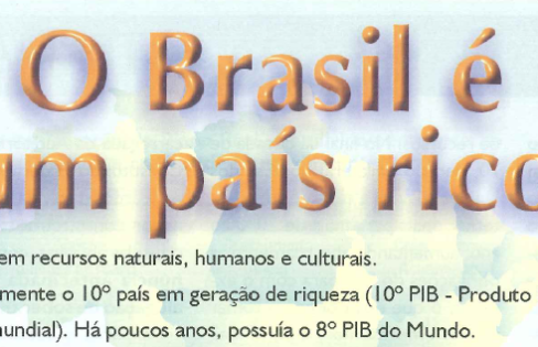 O Brasil é um pais rico ACD Ago.2001