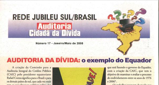 Auditoria da Divida o exemplo do Equador JAN-MAIO.2008