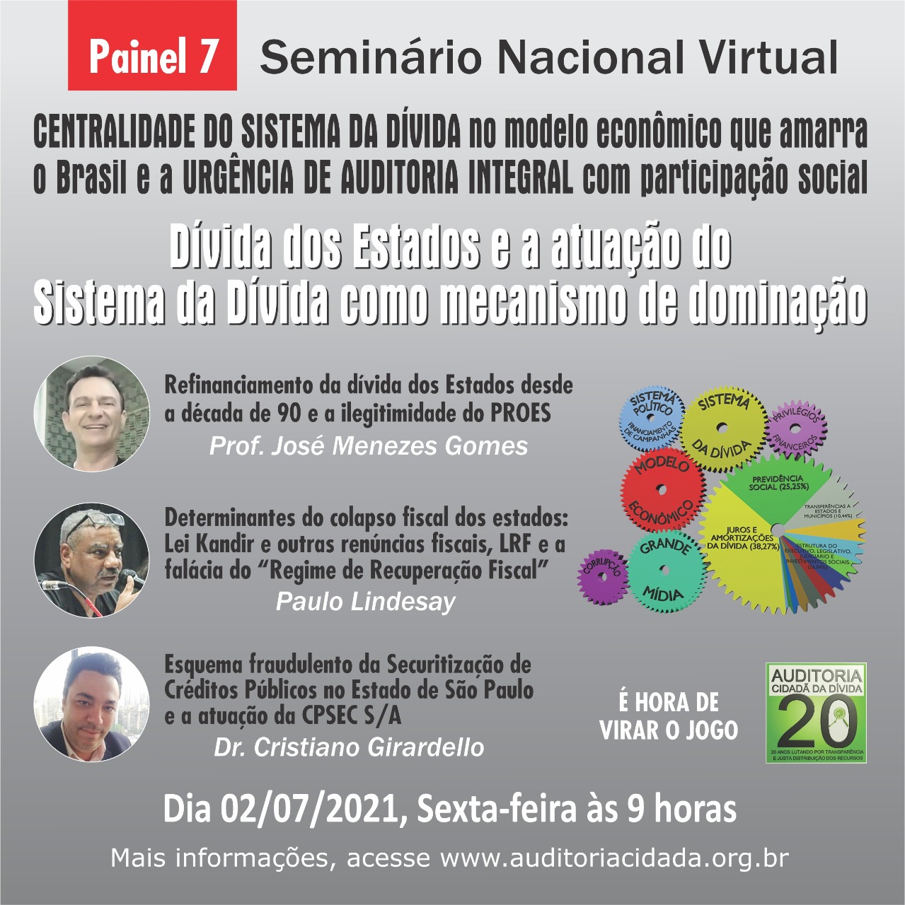 Seminário Nacional 2021: Painel 7 Completo – 02/07/21