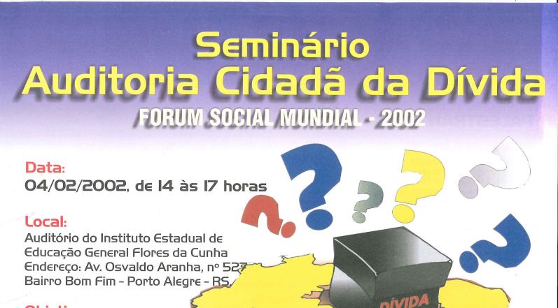 SEMINÁRIO INTERNACIONAL ACD – FSM 2002