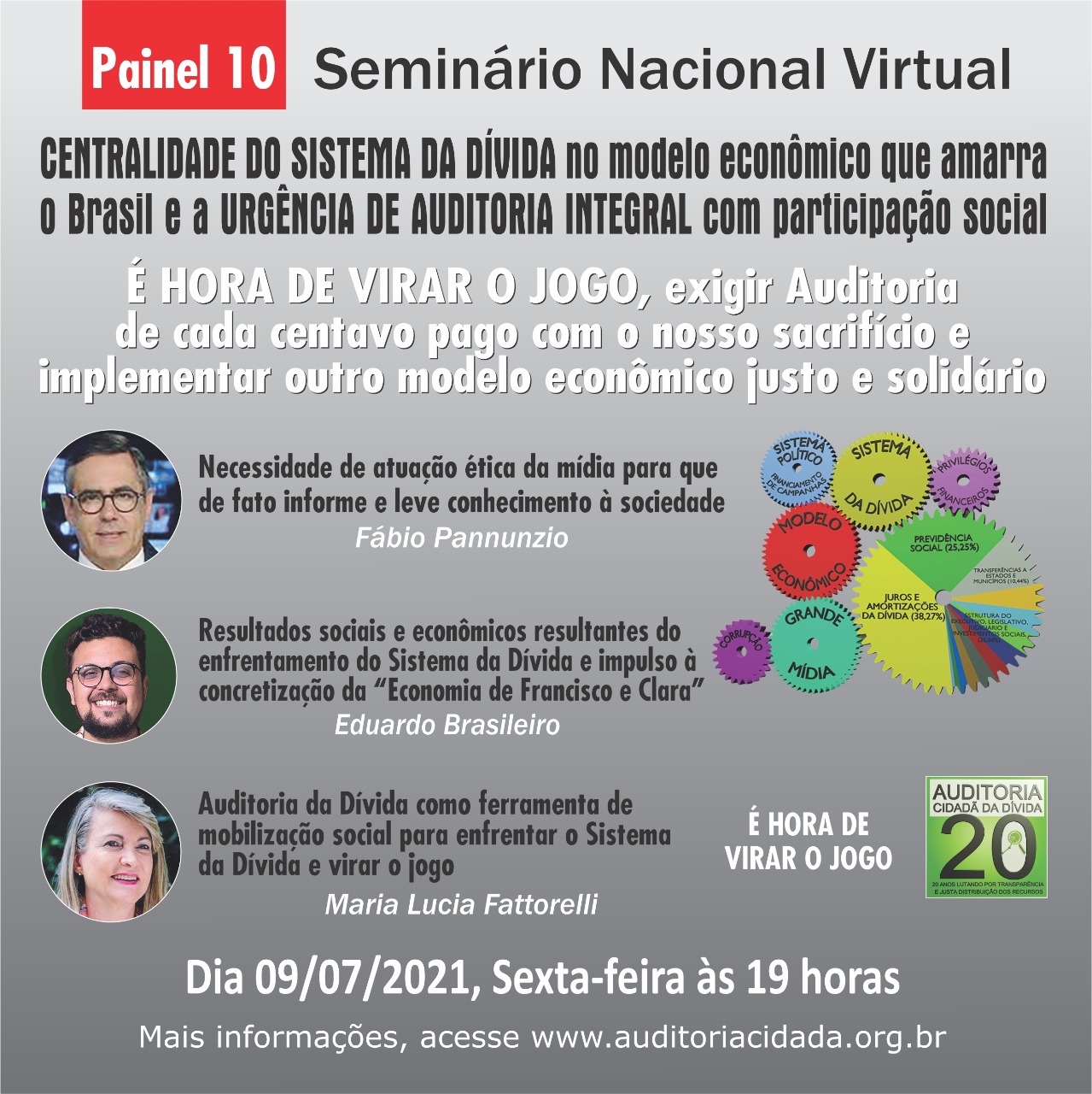 Seminário Nacional 2021: Painel 10 Completo – 09/07/21