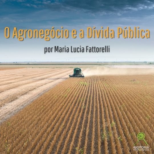“O Agronegócio e a Dívida Pública”, por Maria Lucia Fattorelli