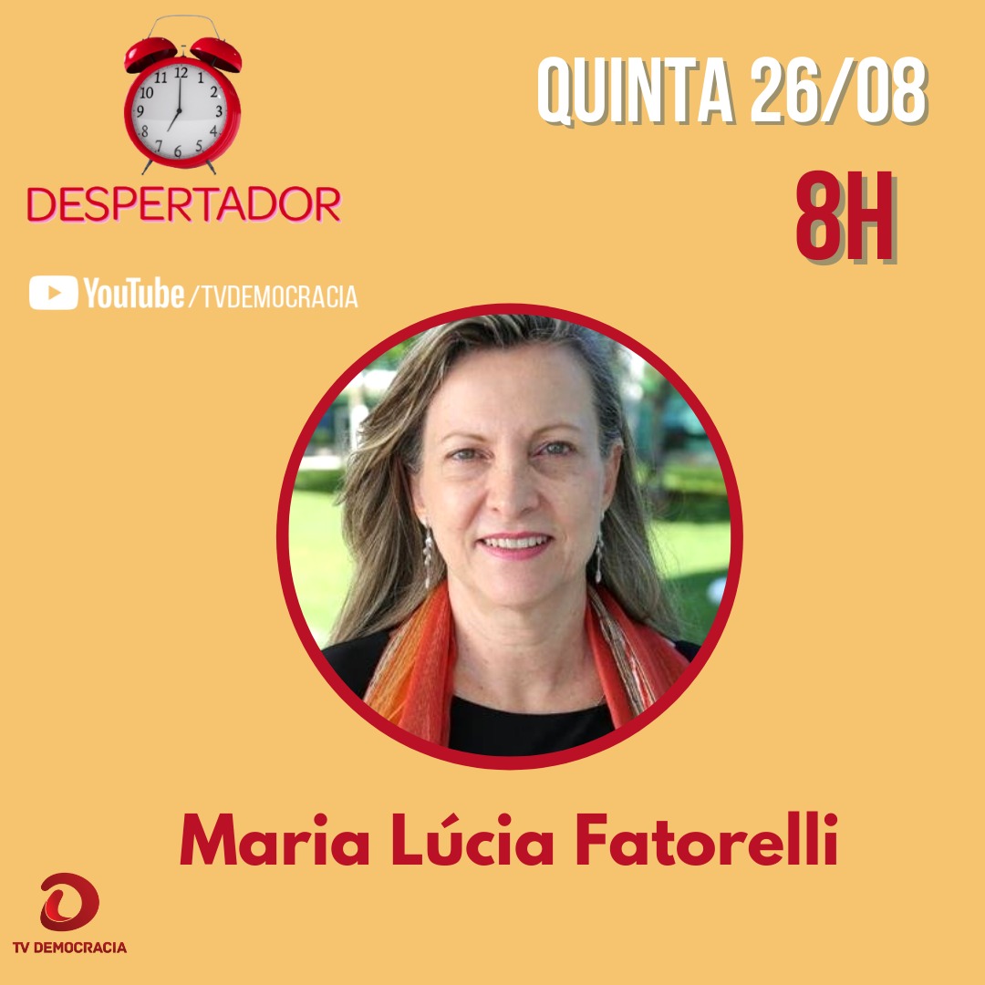 TV Democracia: Maria Lucia Fattorelli participa do Jornal Despertador