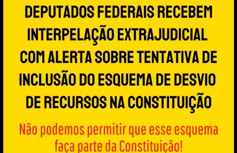 ACD envia Interpelação Extrajudicial para alertar parlamentares sobre Securitização na PEC 23/2021 ACD envia Interpelação Extrajudicial para alertar parlamentares sobre Securitização na PEC 23/2021