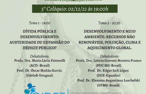 Como o Sistema da Dívida tem impedido o desenvolvimento socioeconômico do Brasil – Prunart/UFMG e RICDP