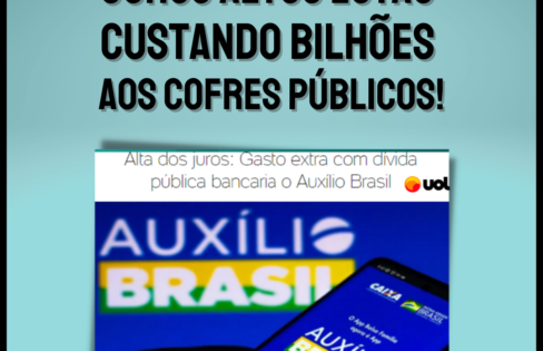 Juros altos estão custando bilhões aos cofres públicos Juros altos estão custando bilhões aos cofres públicos