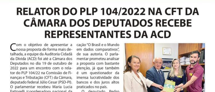 Boletim da Campanha pelo Limite dos Juros no Brasil – n° 05/2022