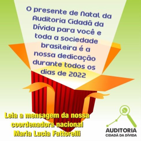 O presente de Natal da ACD para você e toda a sociedade brasileira é a nossa dedicação durante todos os dias de 2022