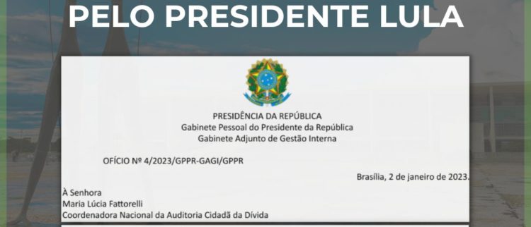 Carta Aberta da ACD é oficialmente recebida pelo Presidente Lula