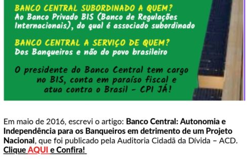 “Banco Central independente de quem?”, por Lujan Miranda