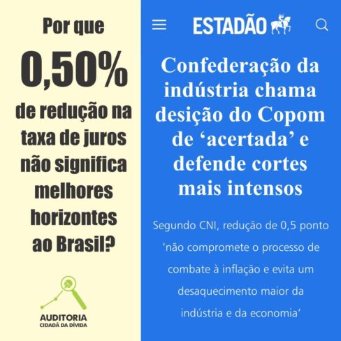 Por que 0,50% de redução na taxa de juros não significa melhores horizontes ao Brasil?
