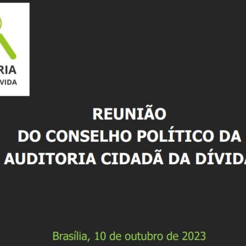 REUNIÃO DO CONSELHO POLÍTICO DA ACD – 10/10/2023