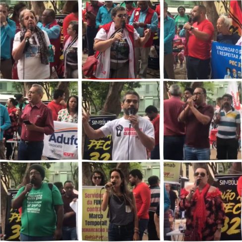 No Dia Nacional de Luta dos Servidores Públicos, mobilização cobra Governo por promessas de campanha