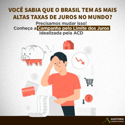 As altas taxas de juros impactam diretamente no bolso do brasileiro. Ajude a mudar isso!