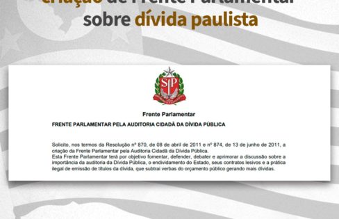 Núcleo da ACD/SP articula criação de Frente Parlamentar sobre dívida paulista