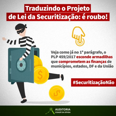Traduzindo o Projeto de Lei da Securitização: É ROUBO!