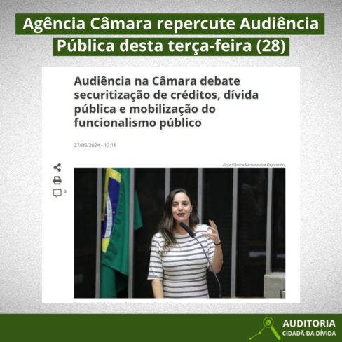 Câmara repercute notícia da Audiência Pública
