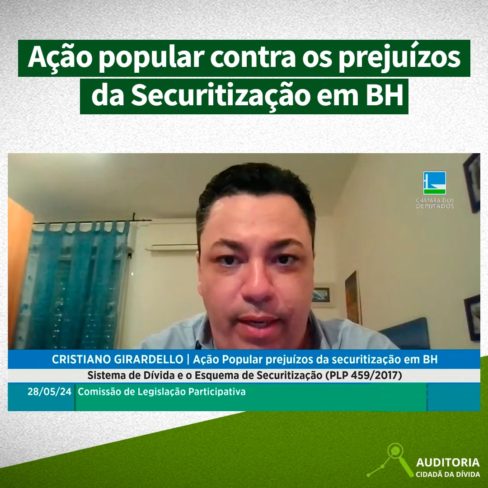 Ação popular contra os prejuízos da Securitização em Belo Horizonte