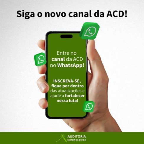 Participe do canal da ACD no Whatsapp e receba notícias atualizadas