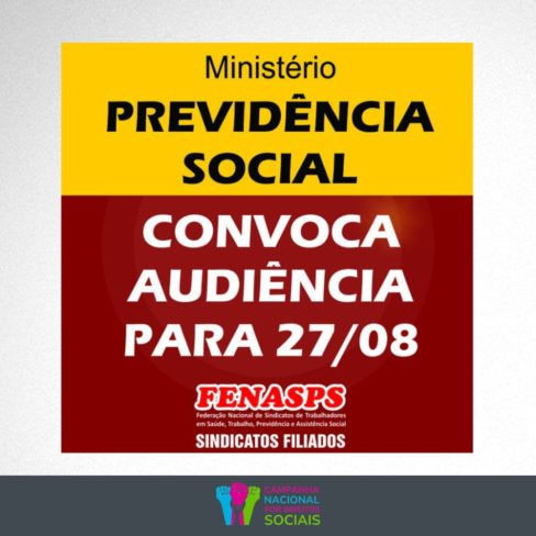 Ministério da Previdência Social convoca audiência para discutir greve no INSS