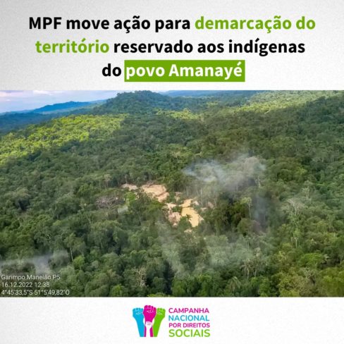 MPF move ação para demarcação de território indígena