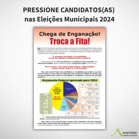 PRESSIONE CANDIDATOS(AS) nas Eleições Municipais 2024