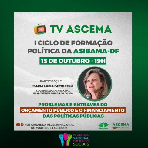 HOJE! Coordenadora da ACD participa de ciclo de formação política para servidores ambientais