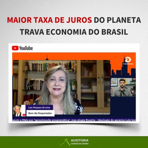 Maior taxa de juros do planeta trava economia do Brasil