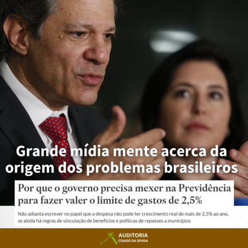 Grande mídia mente acerca da origem dos problemas brasileiros