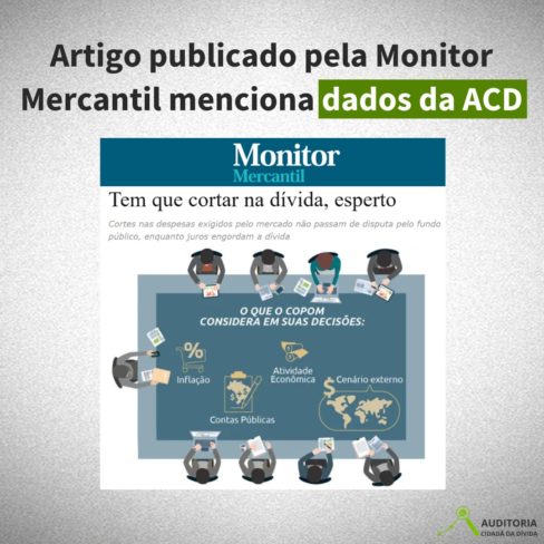 Monitor Mercantil utiliza dados da ACD em artigo. Confira!