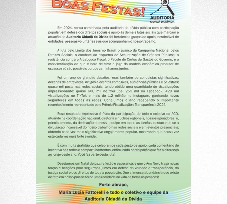 Boas Festas!