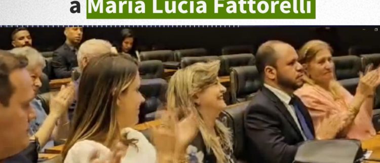 Deputado Glauber anuncia Prêmio Transparência e Fiscalização Pública a Maria Lucia Fattorelli